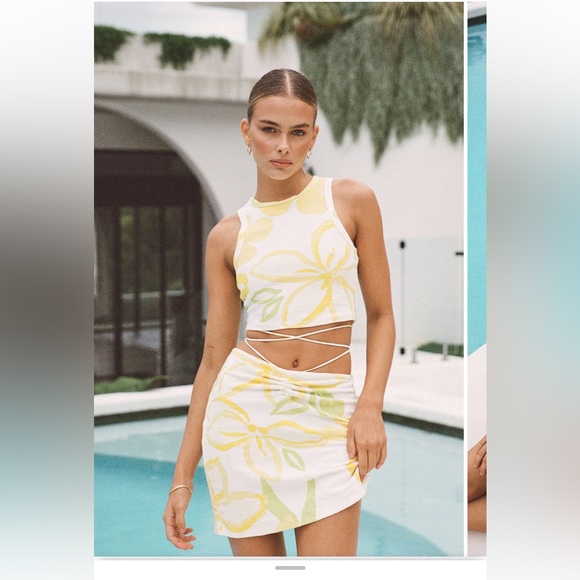 Sabo Skirt Dresses & Skirts - NWT Sabo Skirt Zeffy Top and Skirt Set